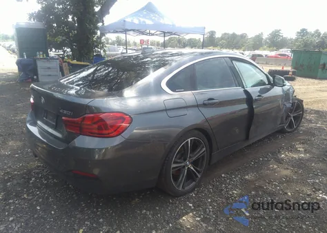 2019 BMW 430Xi Gran Coupe from USA, damaged, VIN WBA4J3C57KBL06883